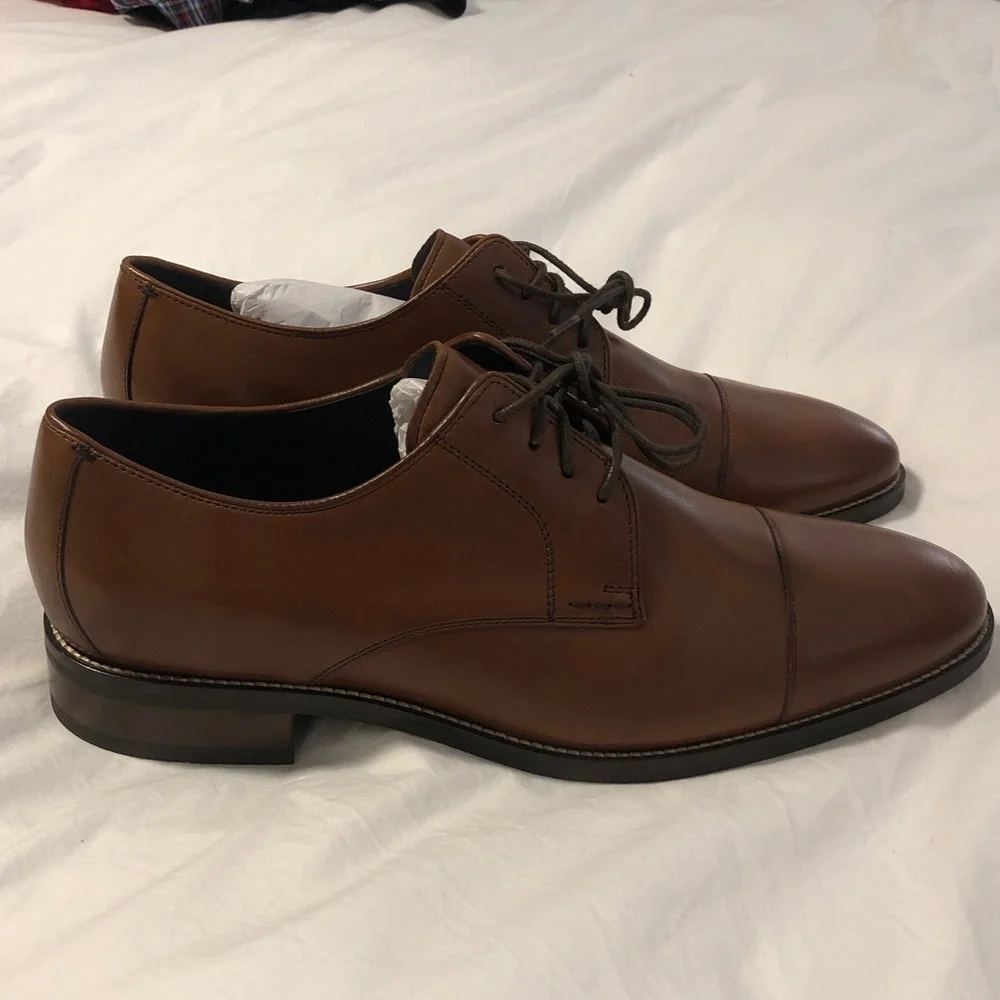 NEW with tags Cole Haan Brown Leather Shoes